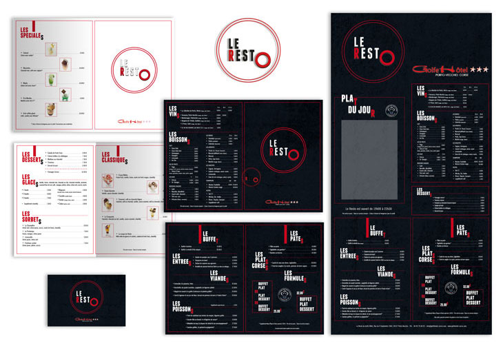 Cartes et Menus